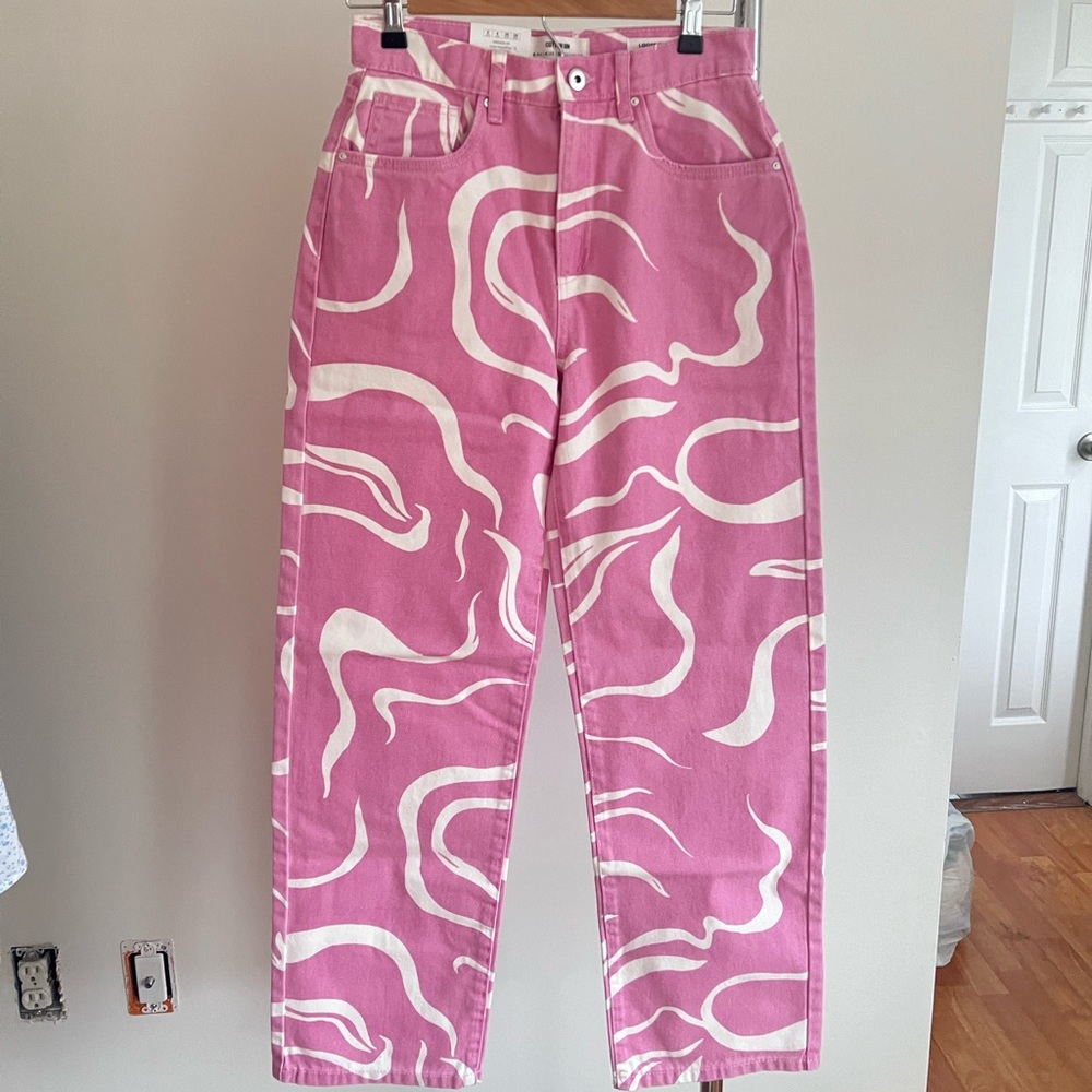 Cotton on loose straight jeans